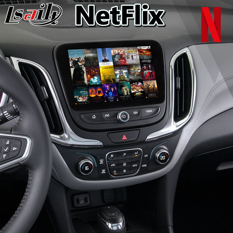 Мультимедийный интерфейс Lsailt Android Carplay для системы Chevrolet Equinox Traverse Tahoe Mylink