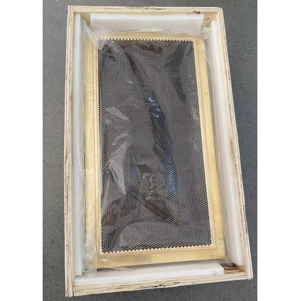 Guía de onda de cobre amarillo de la base 50m m del filtro del panal con gran eficacia que protege