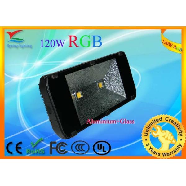 Aluminum Alloy 120W RGB LED flood light AC100 - 240V with 2 years warranty