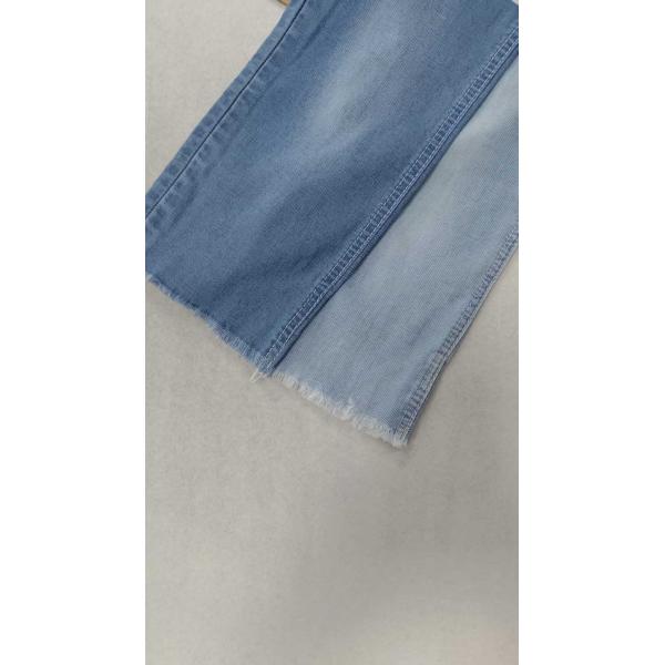 Style Twill Poids léger poids 5,7 oz INDIGO FARK avec pleine largeur 69/71 ¢ Pas de tissu élastique Denim JSD2038 en gros