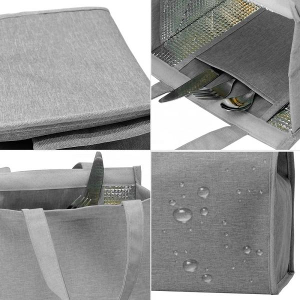 Strengthed Grocery Soft Insulated Cooler Integrated Freezer Extra Lage Easy Carry