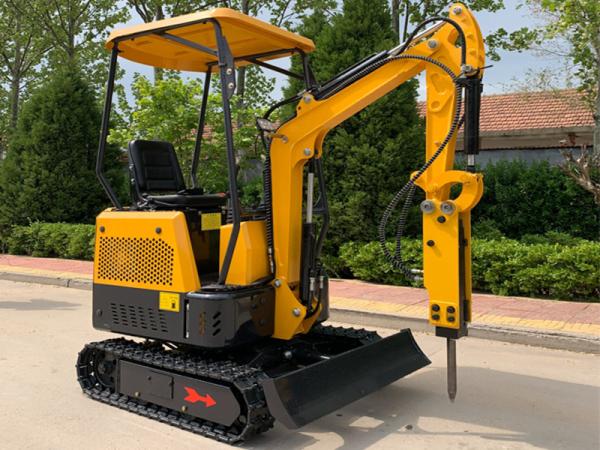 ET12 China low price mini backhoe digger sale 1ton gasoline mini excavator with EPA engine