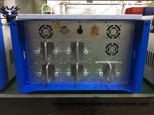 Military High Power Waterproof Outdoor Prison Jammer GSM 3G 4G WIFI All Cell Phone Signal Jammer