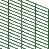 Fil soudé anti par haute sécurité coupé galvanisé Mesh Fence Panels de montée de la barrière 358 d'anti vol de vision claire anti
