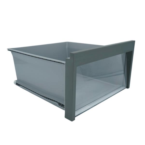 Home Appliance Plastic Injection Molding Parts Refrigerator Drawer Organizer