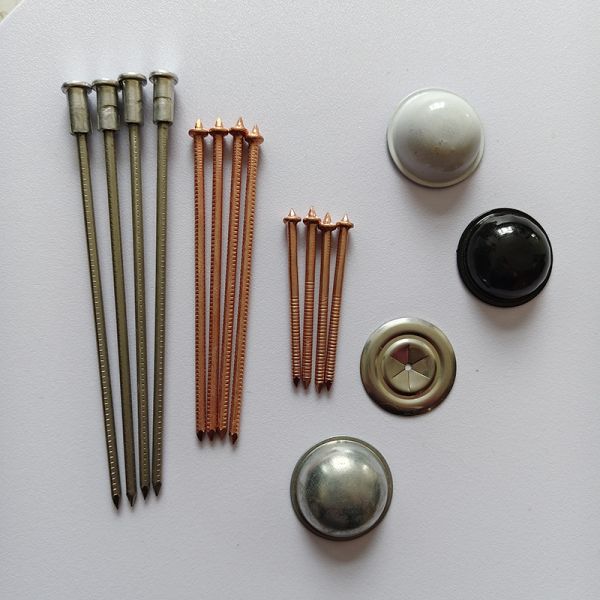 Staeel-copper Coated Pins Auotmachine Production CD Weld Studs Capacitor Discharge Welding Studs Insulation CD Weld Pins