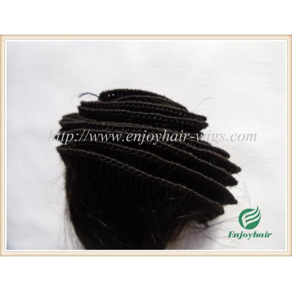Hand tied weaviing Brazilian virgin remy hair,body wave hair extension no shed no tangle