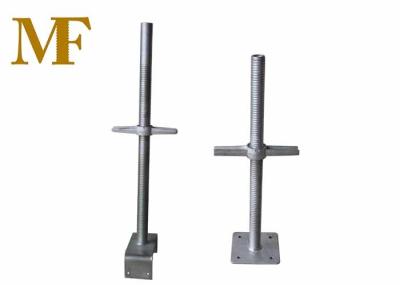 Parafuso preto Jack do andaime do suporte de Acrow para o tamanho de Ringlock 48.3*3.25mm