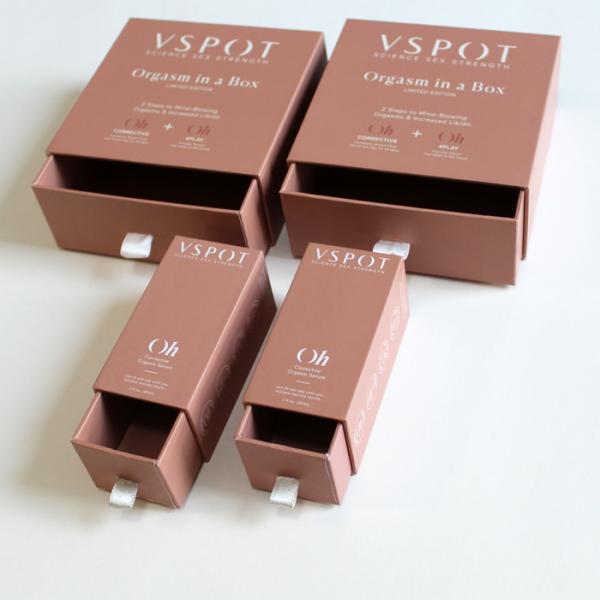 Custom Sliding Drawer Perfume Cosmetic Gift Box Packaging