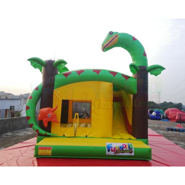 Dinosaur Inflatable Bounce Houses Kids Jumping Castle Combo Slide