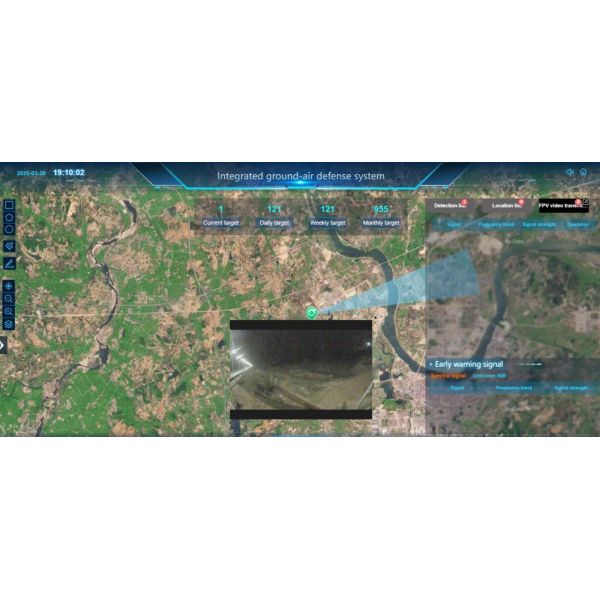 12Kkm Full-Spectrum Tracking Anti-Drone System - Video Evidence Edition (Portable Radar System)