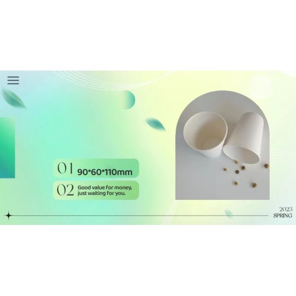 Disposable 12oz 300g 18PE 250 Double Wall Paper Cups 2.5oz-22oz Customized Request