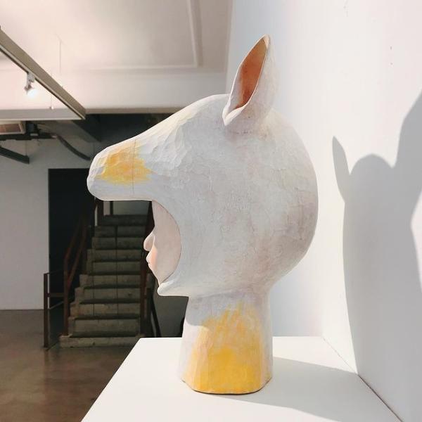 Fadeless Large Art Wooden Doll Solid Wood Craft Creative Decoration