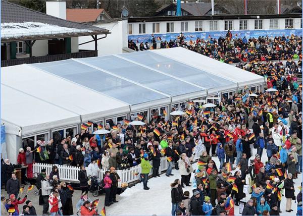 15m * 30m  Transparent Party Wedding Tents With Strong Aluminium Frame