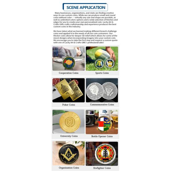 Diecast Custom Challenge Coins Satmping Commemorative Coin OEM