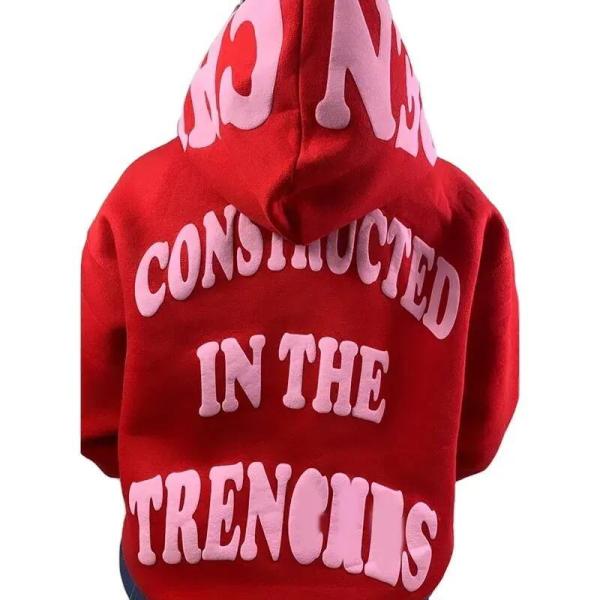                  Custom Puff Print Sweatshirt 3D Logo Oversized Heavyweight Fleece Sweater Men Sport Cotton Men′s Hoodies & Sweatshirts             