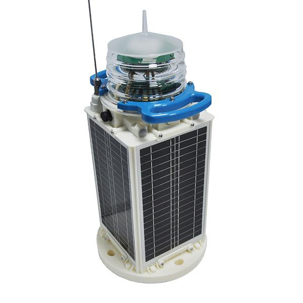 5NM IP68 Casas de fibra de vidro Luzes de bóia movidas a energia solar com AIS e GPS