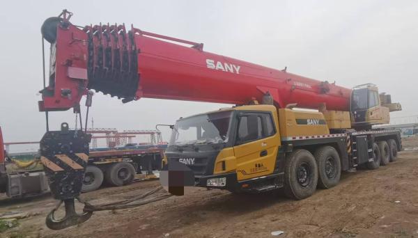 2021 SANY Used Fully Hydraulic Truck Crane 100T STC1000C7 Second Hand Mobile Cranes