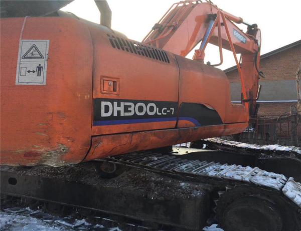 korea excavator  original DH300-7/DX300LC-7 korea / original hydraulic chain excavator/dh300lc-7 used chain excavator