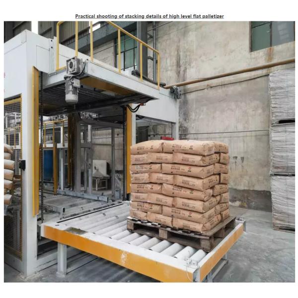 O empilhador liso automático de Palletizer para o saco de pó/partículas ensaca