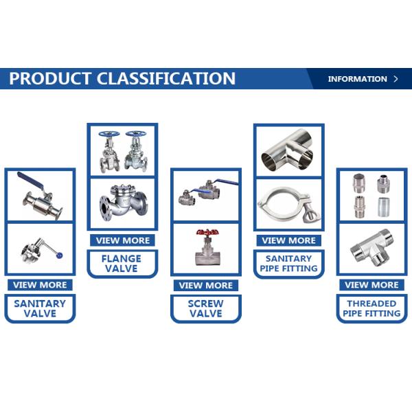 1'-8' женская нить из нержавеющей стали застежки для шлангов на заказ