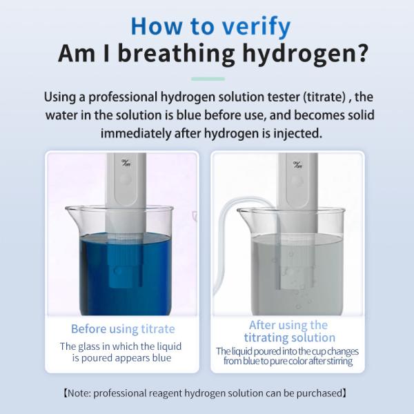 Máquina de inalação de hidrogénio oxigénio 1800ml com banho de hidrogénio VST-XH5-1350