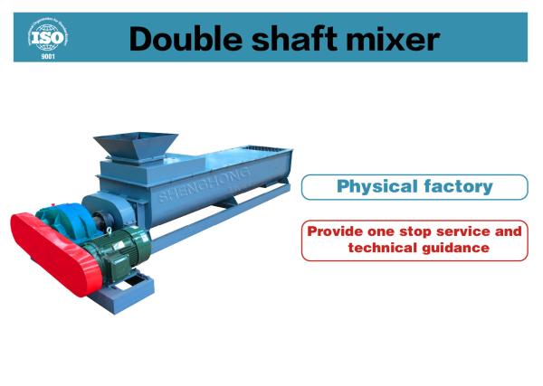 Linha de produção de fertilizantes orgânicos com equipamento de mistura e agitação, excelente desempenho e tecnologia de ponta
