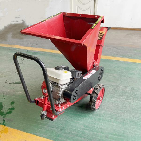 Multifunctional Hand Push Mini Tree Crusher for 130x45x100cm Farm Forestry Tasks