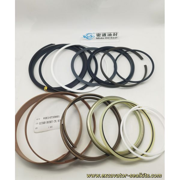 VOE 14733661 EC750D Complete Hydralitc Cylinder  CYL Kit | High-Performance | Long-Lasting Oil Seals