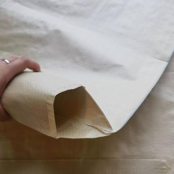 50x64x11cm 85GSM ((65GSM+20GSM) Bolsa de embalaje de plástico para el llenado de material de construcción de cemento
