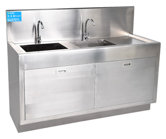 Stainless Steel Hospital Hand Washing Sink medical hand wash sink
