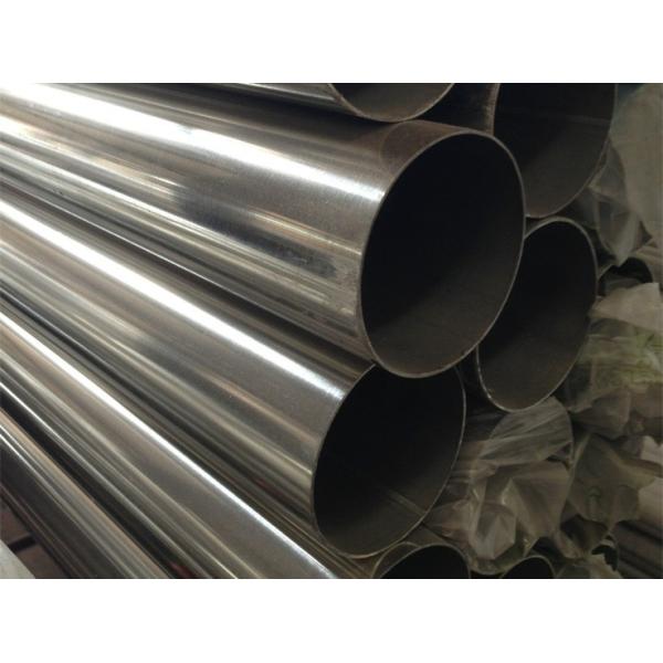 3 Inch Brushed Stainless Steel Pipe , SUS 304 Stainless Steel Tubing Meet JIS Standard
