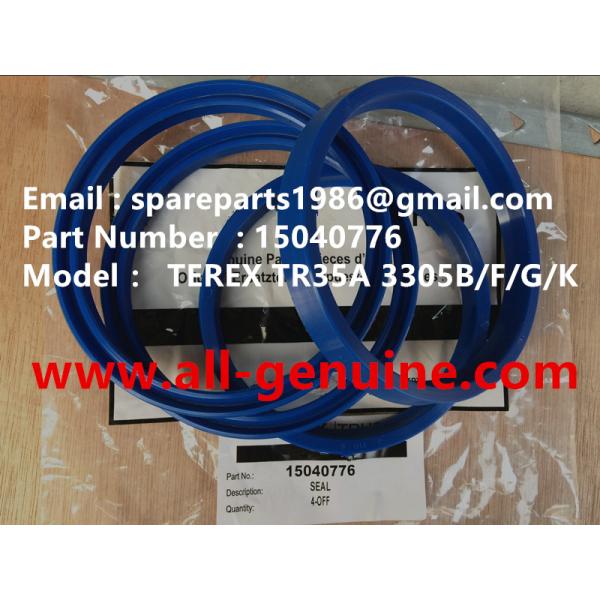 TEREX 15040776 SEAL MINING NHL DUMP TRUCK TR35 TR50 TR60 TR100 3305B 3305F 3303 3307 TR45 TR70 MT4400