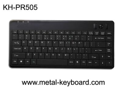 Teclado de computador industrial plástico de 81 chaves com mini Trackball