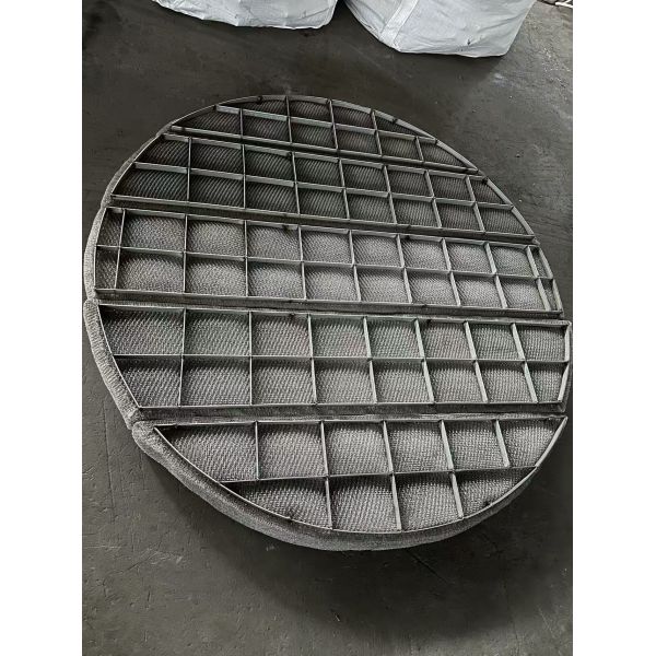 Industrial Wire Mesh Demister Pad Vapor Recovery Mist Eliminator Pads