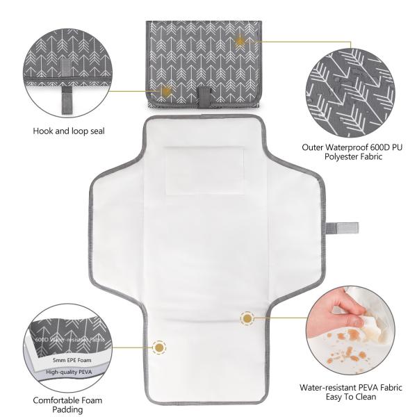 51*66CM/20.08*25.98in Baby Heating Pad with Heat Source Far-infrared Heater Nylon