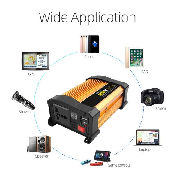 2023 New Arrival Wholesale Price Inverter Solar System 300W Hybrid 12V 24V Supply  Price Solar Inverter