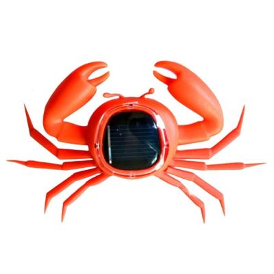 Orange Color Solar Powered Crab Small Solar Toys For Children