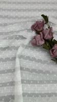 Tissu en dentelle plissée en treillis dentelle respirer pour les robes Tissu à feuilles de couture soirée d'occasion de luxe