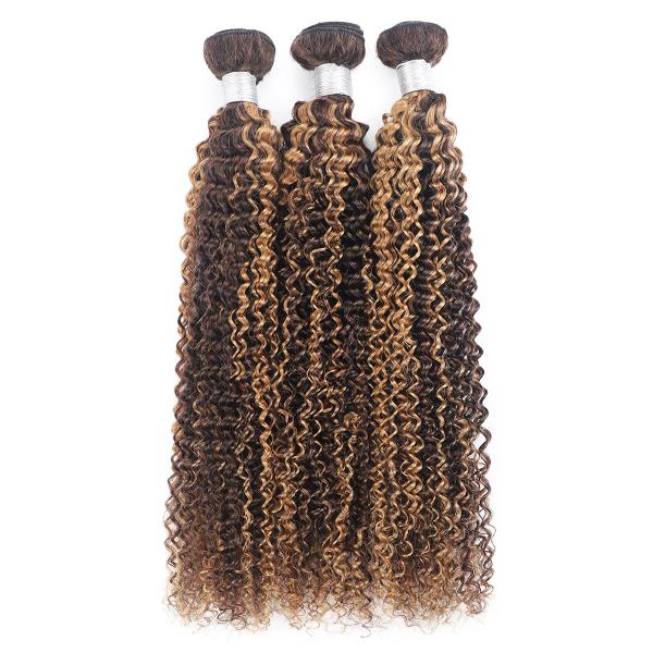 Raw Double Drawn Straight Human Hair Weft Bundles for 2022 P4/27 Hair Extensions