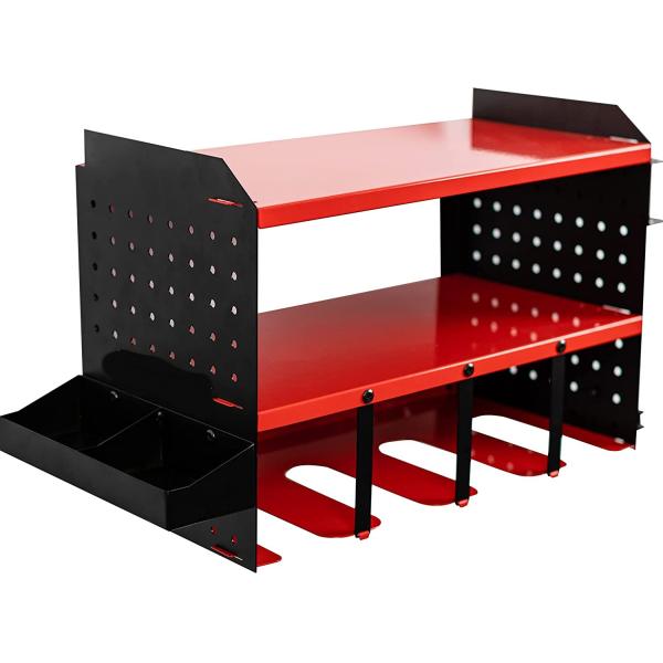 Пегборд беспроводная сверла батарея зарядная станция Полная полка электроинструмент организатор с магнитной стойкой хранилища