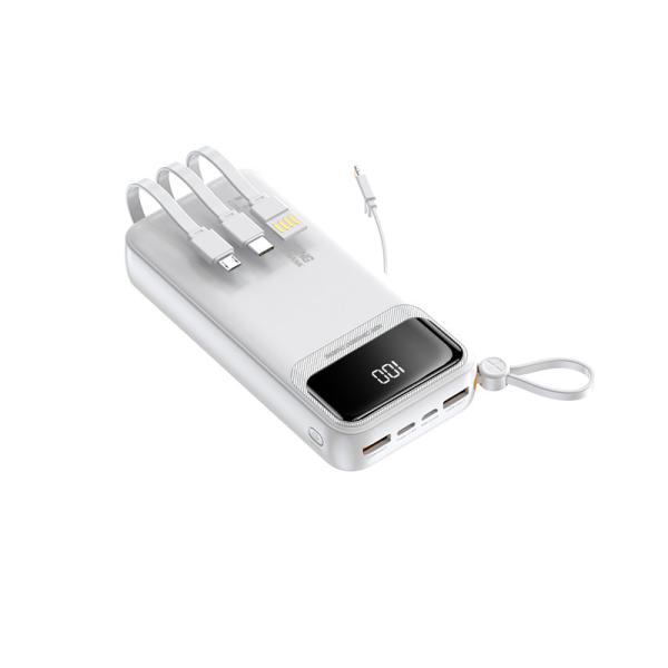 Arrivals 2024 LED Display Function Fast Charging Power Banks 10000mah 20000mah with Cables