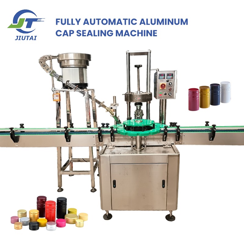 Automatic Temper Proof Juice Ropp Capping Machine Glass Bottle Aluminium Cap Sealing Machine Application for Lids