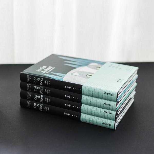 Personalized Custom A5 PU Leather Cover Dotted Notebook with Elastic Band and Dot Grid