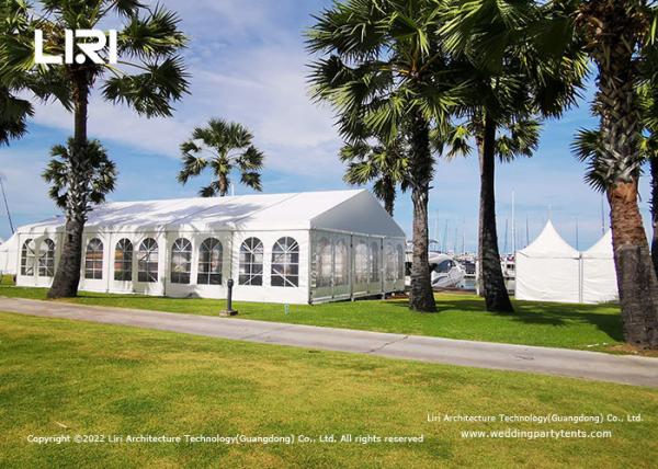 Heavy Duty White Backyard Party Tents Wedding Events Tents in Thailand