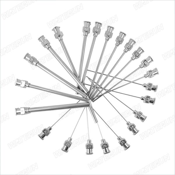 Industrial Dispensing Needles Stainless Steel 15G-25G Practical
