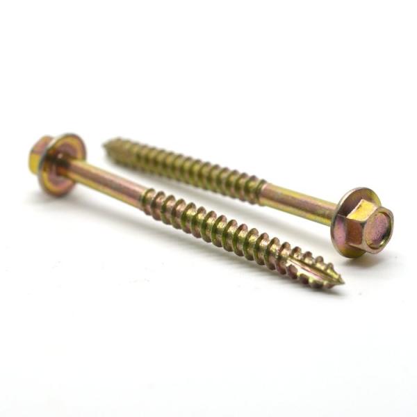 Hex Collar Head Cutting Thread Screws Custom Self Drilling Screws