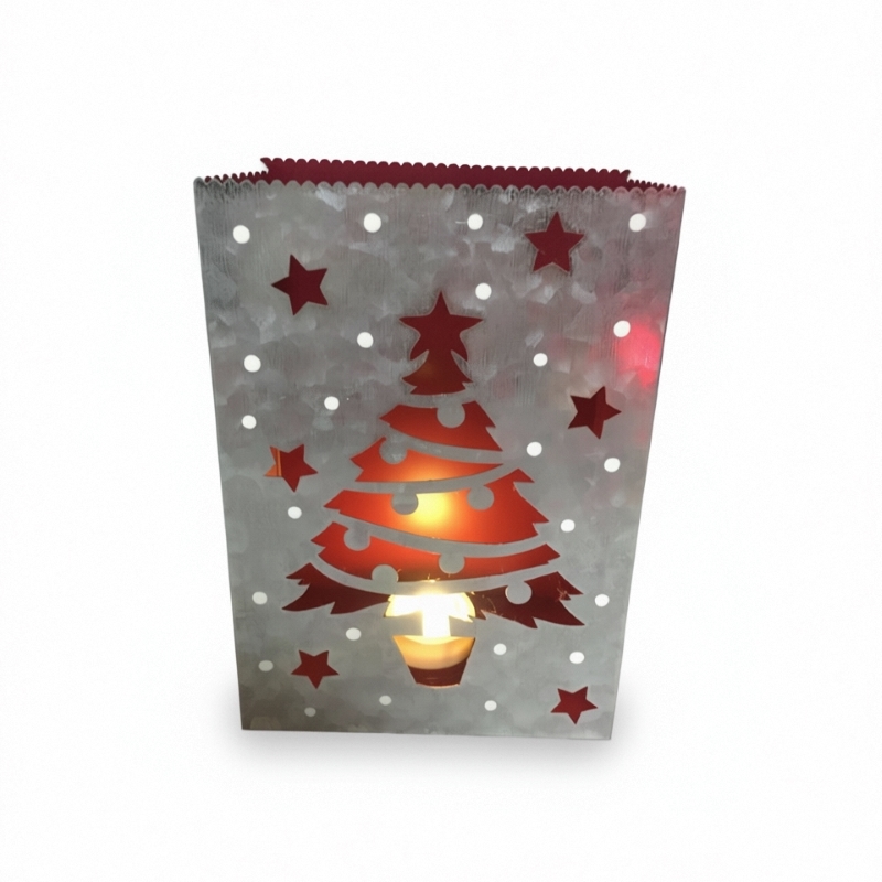 Top Vent For Heat Release Rustic Metal Candle Lantern Hexagonal Shape Durable Metal Construction Suitable For Outdoor Indoor