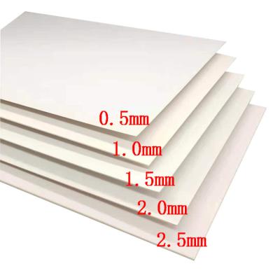 Gravure Printing White Cardboard C1s FBB Board Paper Customized Shape