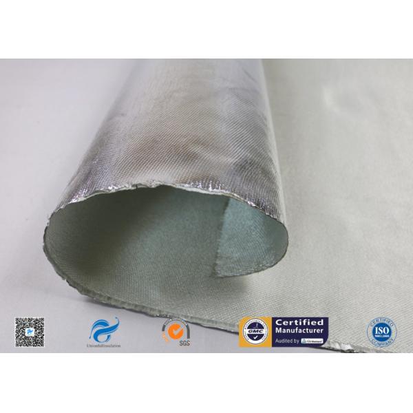 C Glass 	Silver Coated Fabric Coated With Aluminized Foil 880g Heat Insulation
